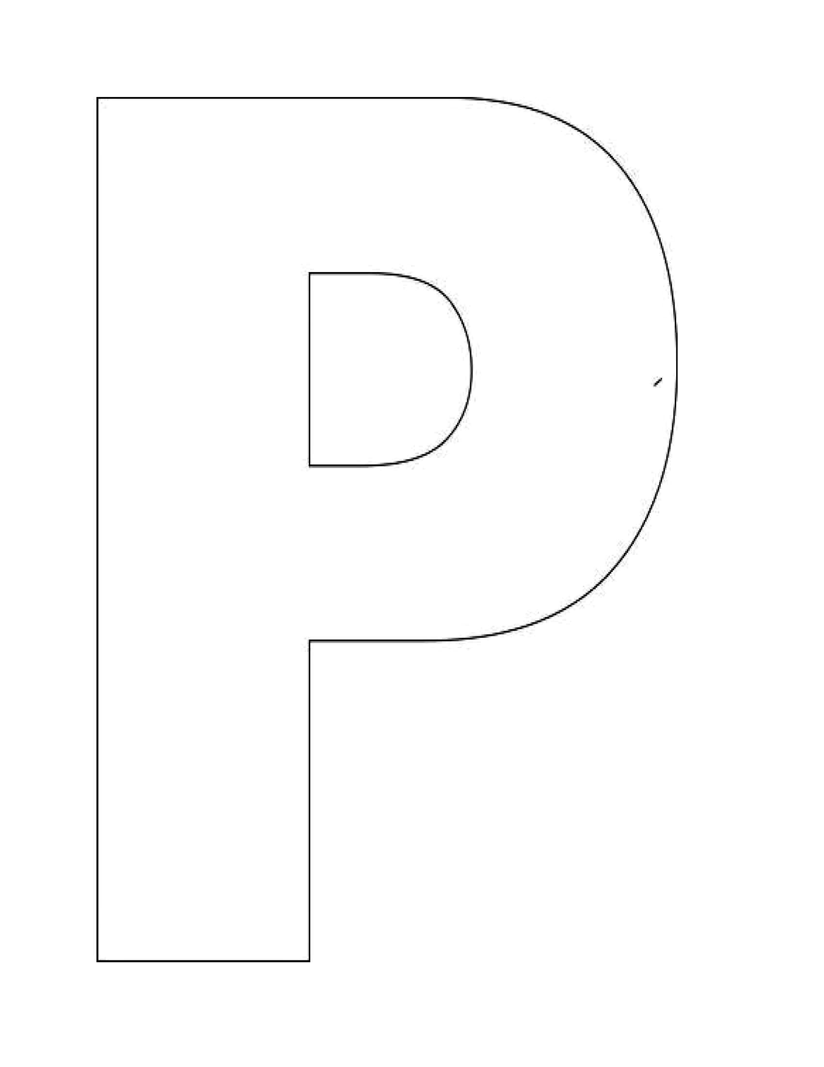 Letter P Printables