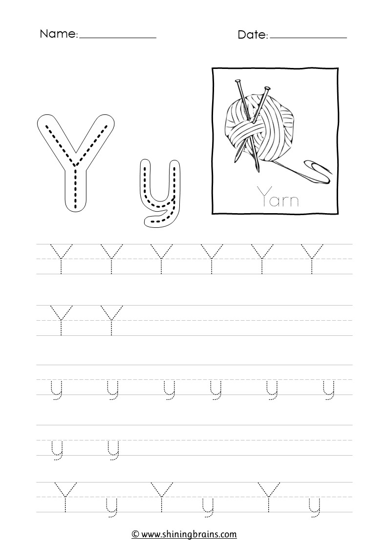 Letter Y Preschool Printables Preschool Mom Worksheets Library